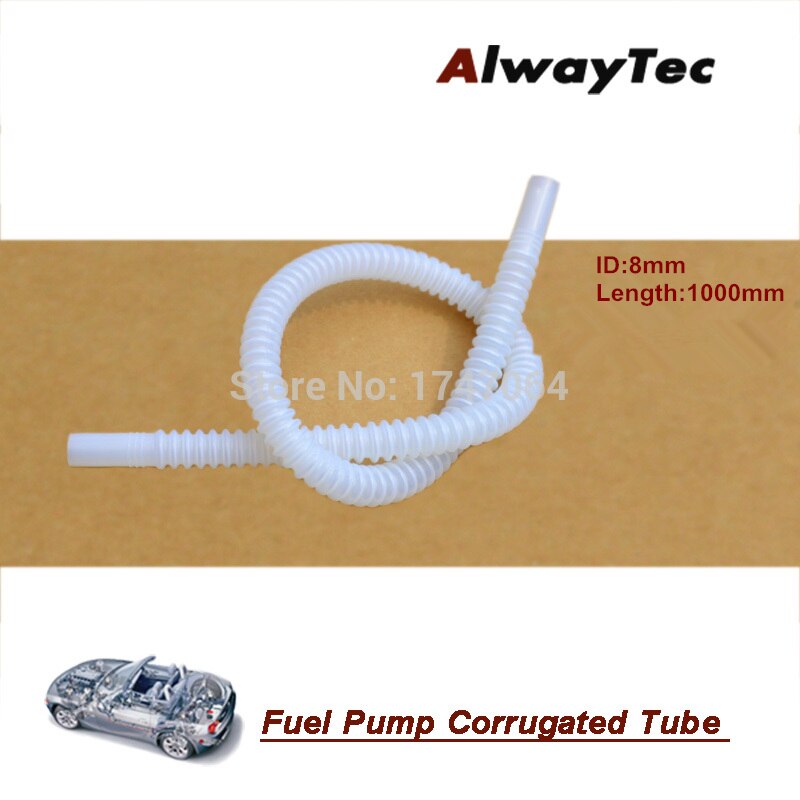8mm*10mm*1000mm 10pcs per lot fuel corrugated pipe fuel plastic tube convoluted
