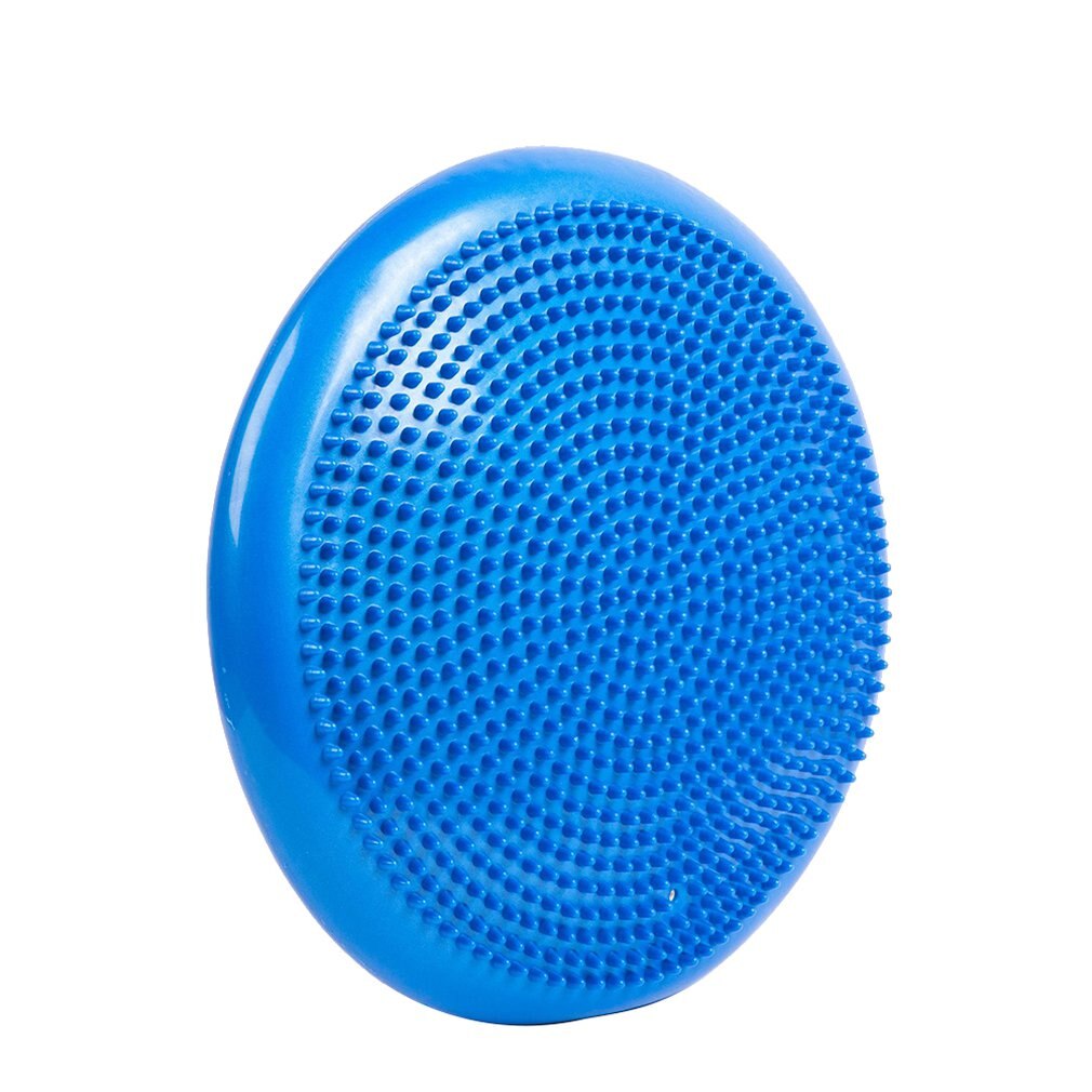 33cm duurzame opblaasbare yoga massage bal pad universele sport sportschool fitness yoga wiebel stabiliteit balans schijf kussen gratis pomp: Default Title
