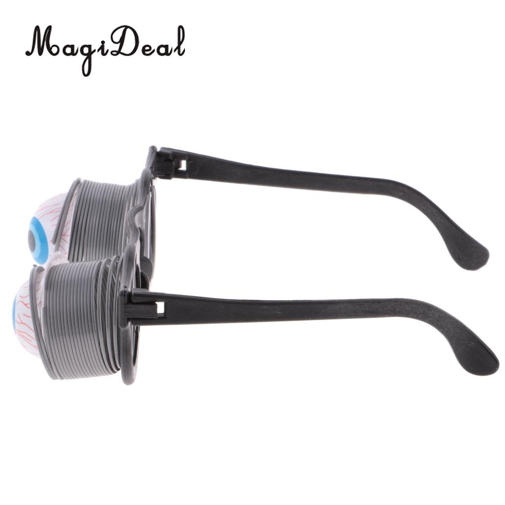 MagiDeal Pop Out Eyes Glasses Droopy Eyes Spring Glasses Halloween Costume Party Joke