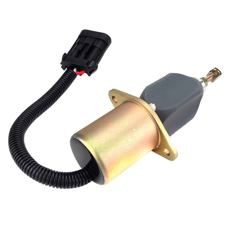 12V Uitschakeling Solenoid Voor Cummins 6CT 3936026 5016244-Ab 94-98 5.9L Voor Dodge Stookolie