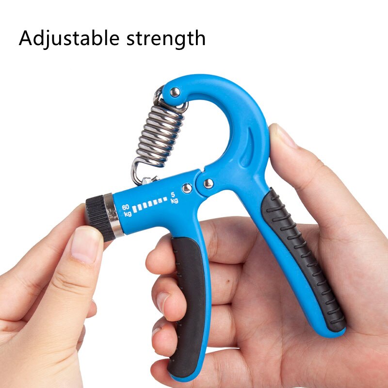 5-60kg justerbare tunge gripere fitness håndtrener grep fatgrip håndledd øke styrken fjær finger klype carpal expander