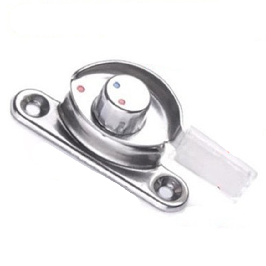 1pc Crescent Lock Stainless Steel Half Moon Lock Safety Security Sash Window Lock Sliding Window