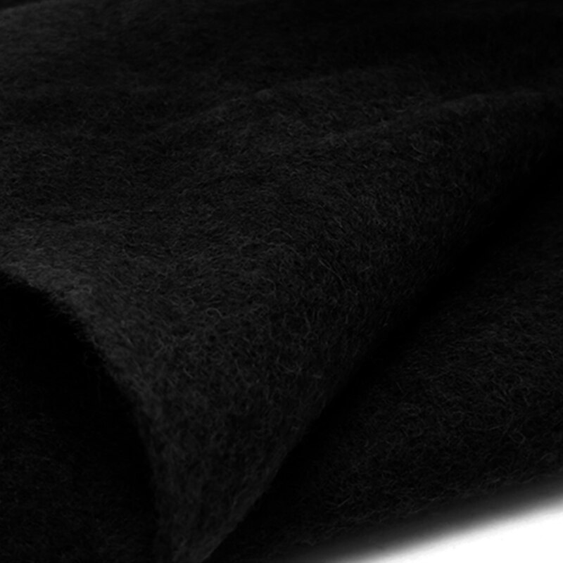 wool Batt /semi-felting wool for needle felt, felting needle ,Spinning fiber, Photo props Black
