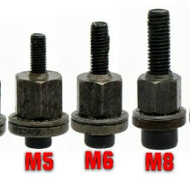 Hand Rivet Nut Head Nuts Easy Installation Riveter Tool Tip Mandrel Head Replacements M3 M4 M5 M6 M8 M10 Threaded Riveter Nut: M5 M6 M8