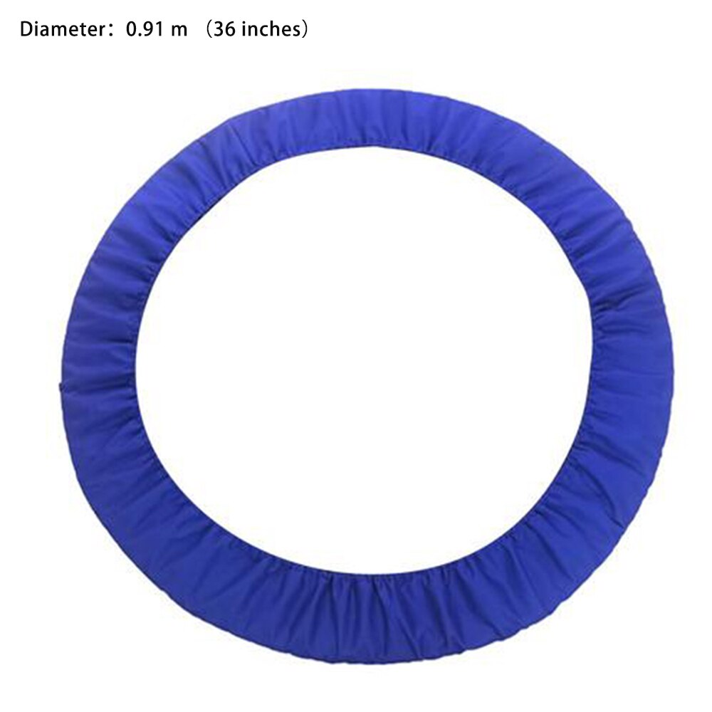 Trampoline Levert Trampoline Bescherming Cover Duurzaam Oxford Doek Eenvoudige Installatie Trampoline Cover Protector Met Stevige: Diameter 0.91 m