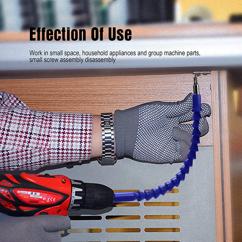 Universal Flexible Shaft Flexible Shaft Extension Screwdriver Drill Bit Holder Link for Electronic Drill 200/295/400mm