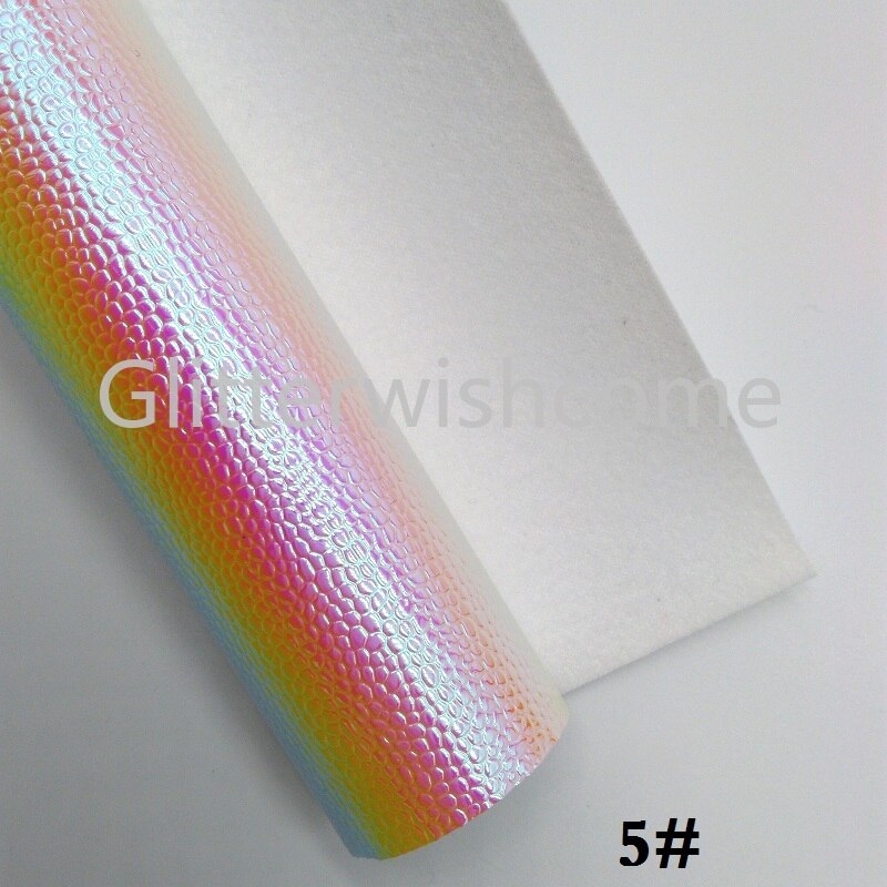 Glitterwishcome 21X29 CM A4 Size Vinyl Voor Bows Reliëf Caviar Lederen Fabirc Faux Lederen Lakens voor Bows, GM288A