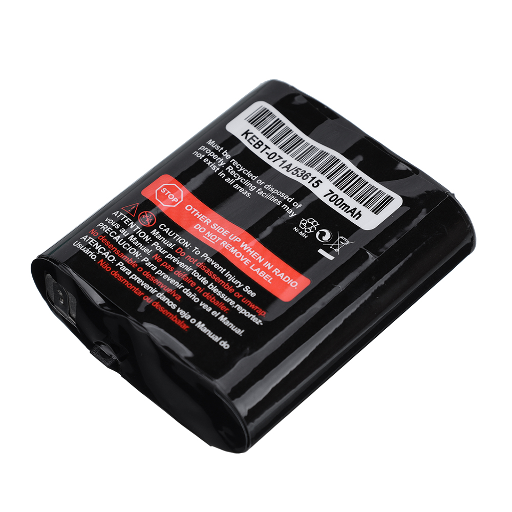 2 stuks 3.6v 700 mah walkie talkie batterijen voor motorola  em1000 em1000r kebt -071 kebt -071a kebt -071- b kebt -071- c kebt -071-d 53615