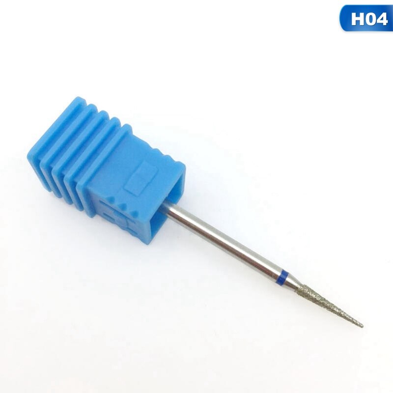 Mode Diamant Draaien Nail Boren Cuticle Cutter Voor Manicure Nagelvijlen Elektrische Frezen Burr Grinder Machine Gereedschap 1Pc