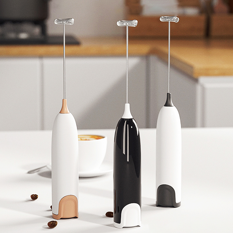 Mini-Milchaufschäumer, Handschaumbereiter für Lattees, Schneebesen, Kaffee, Cappuccino, Frappe, Matcha, heiße Schokolade, Schneebesen, Getränkemixer