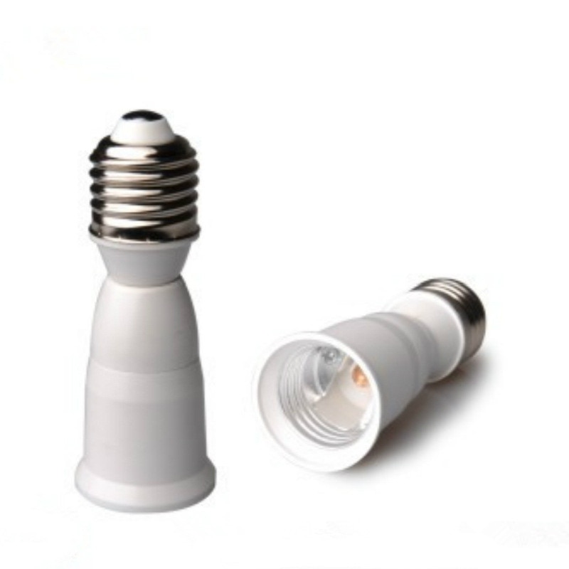 en E27 om E27 Extension Socket Base CLF LED Light Bulb Lamp Brandwerende Holder Adapter Converter Socket veranderen