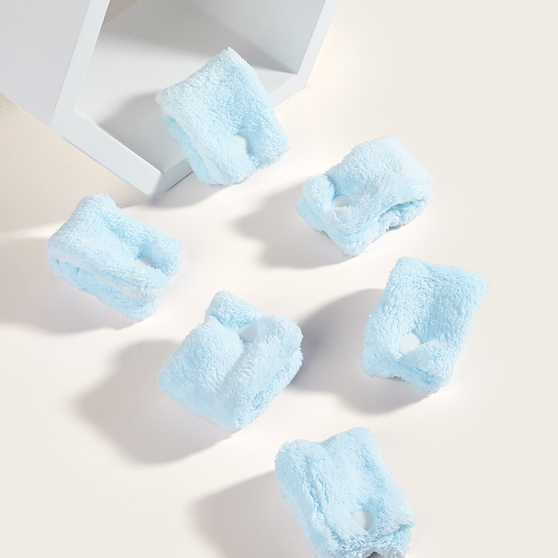 6pcs Soft Hair Rollers Heatless Hair Curlers for Kids Thick Pillow Cloth No Hurt Hair Roller Large Long for Sleep NightTime