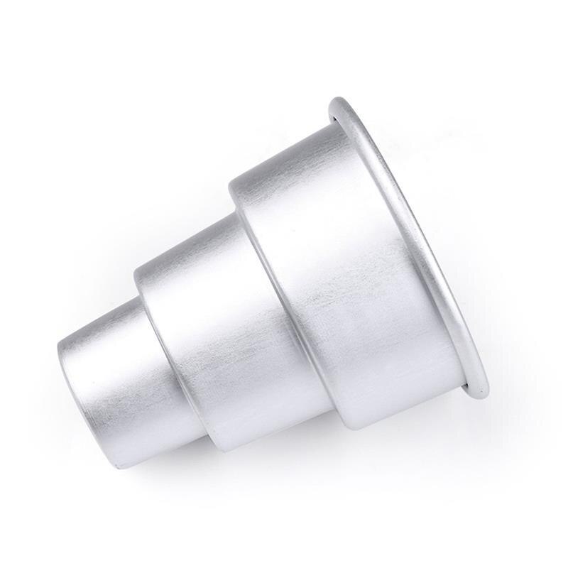 Mini Cake Pan Aluminum Alloy Removable Bottom Round Cake Baking Pan Tin Cake Pan Bakeware Tool Baking Kitchen Cake Supplies