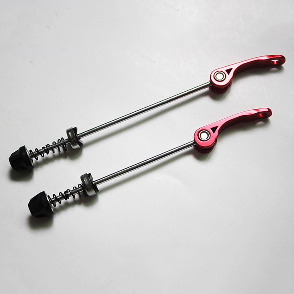 1Pair Bike Bicycle Cycling Wheel Hub Skewers Quick Release Bolts Axle Set Quick Release Bolt Cycling Outdoor