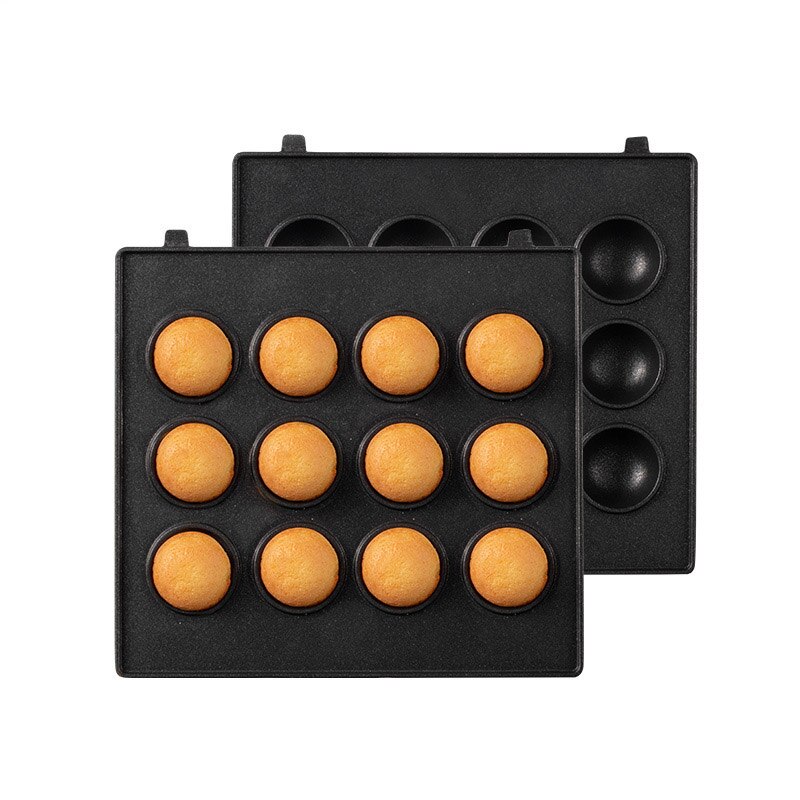 220V elektryczny opiekacz robić kanapek mini gofrownica toster robić pieczenia lampa wielofunkcyjna jedzenie śniadanie maszyna naleśnik kanapka: Octopus Balls Tray