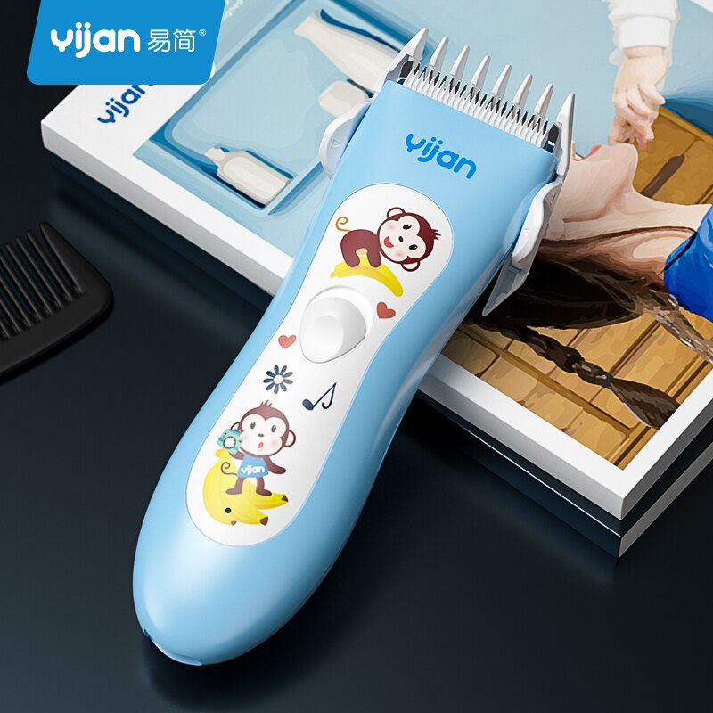 Yejan-cortadora de pelo ultrasilenciosa para bebés, máquina para cortar pelo de bebé, de todos los tamaños, HK500A