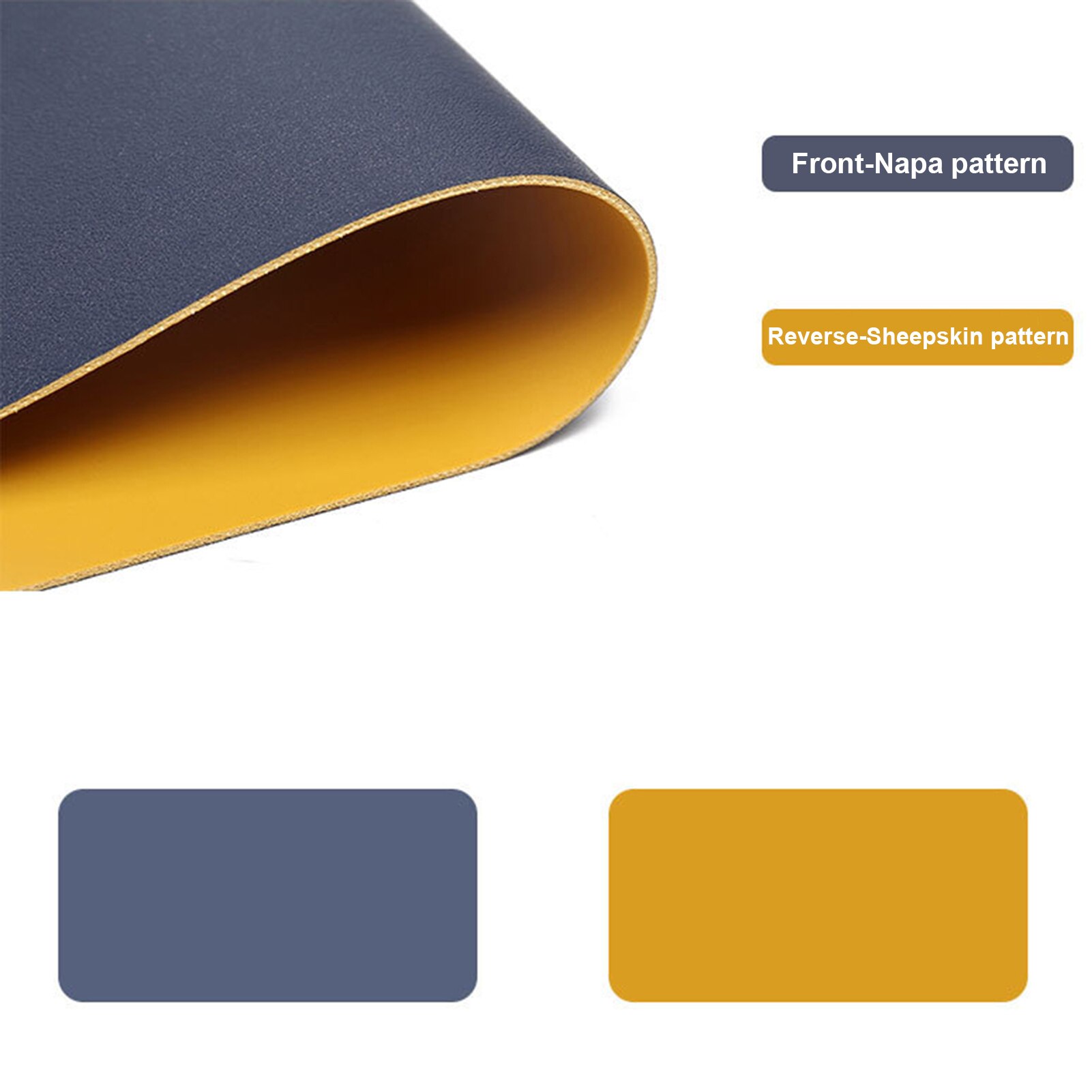 Bureau Pad Pu Spot Leer Waterdicht Oversized Muismat Pvc Pad Mousepad Bureau Pad Leuke Muismat