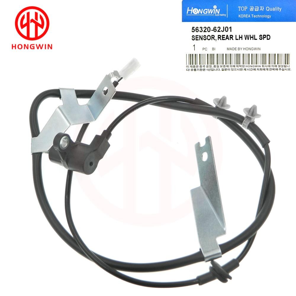 Abs-wielsnelheidssensor voor voor- en achterwiel links en rechts voor suzuki swift iii 05-15 oem 56320-62 j 01 56310-62 j 01 56220-62 j 01 56210-62 j 01: Achter links