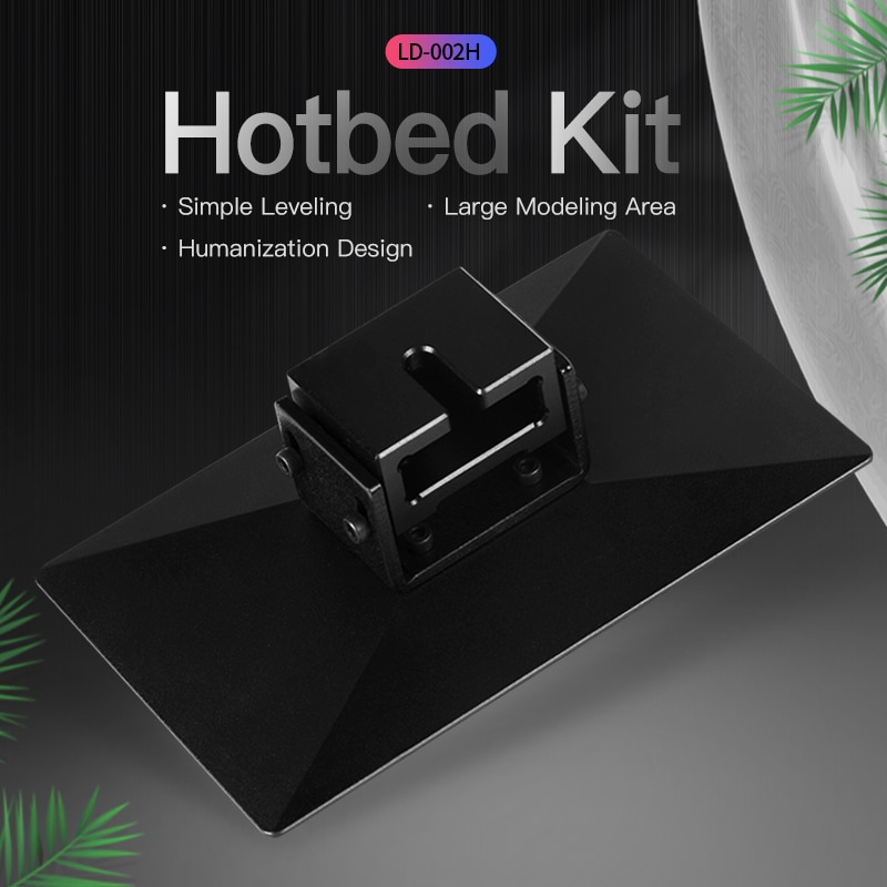 CREALITY 3D LD-002R Photon UV 3D Printing Hotbed Platform Components For LD-002H/ LD-002R Resin LCD SLA DIY 3d printer parts