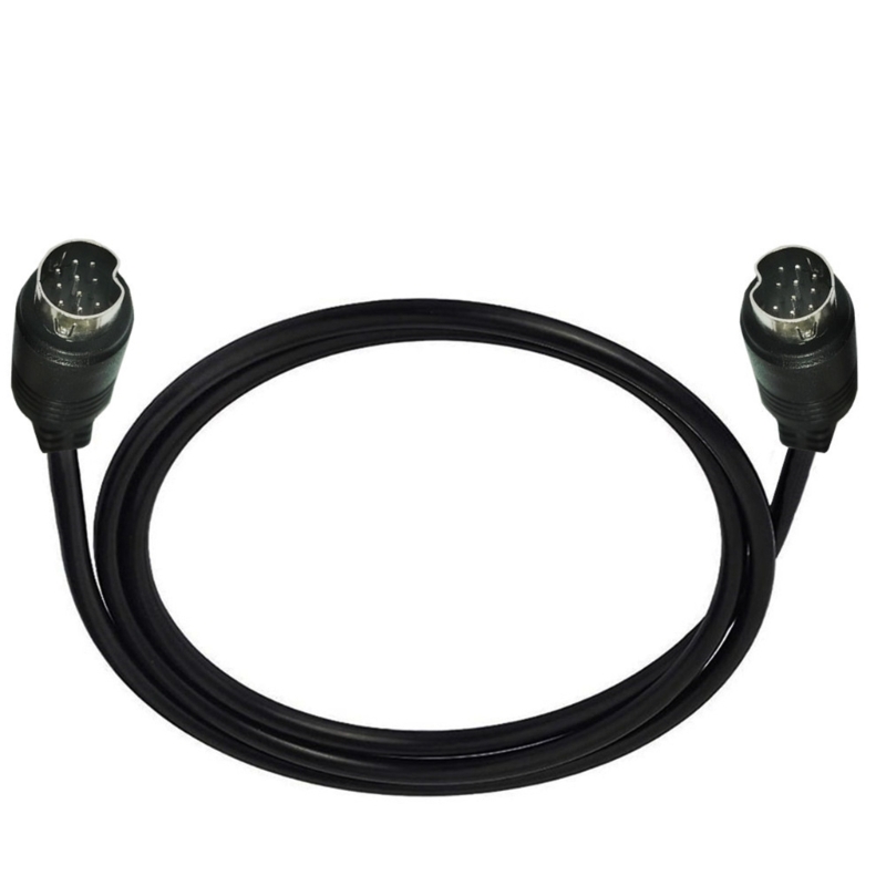 Cavo S-Video per VCR Videocamere DVD Schede video Mini Din 10 pin maschio a maschio Connettore cavo S-Video 3/1,5/1/0,5 m