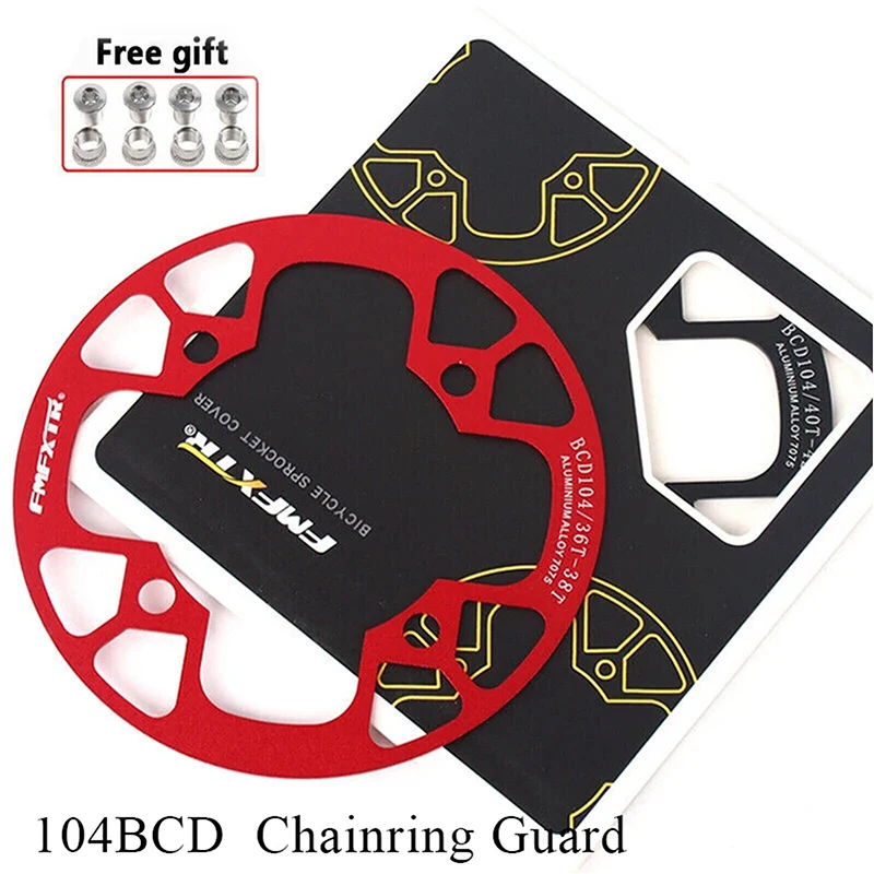 Protecteur de pédalier de vélo, accessoires de manivelle, couvercle de protection de plateau VTT, commencerBCD, 32 T, 34 T, 36 T, 38T, 38T, 40 T, 42T