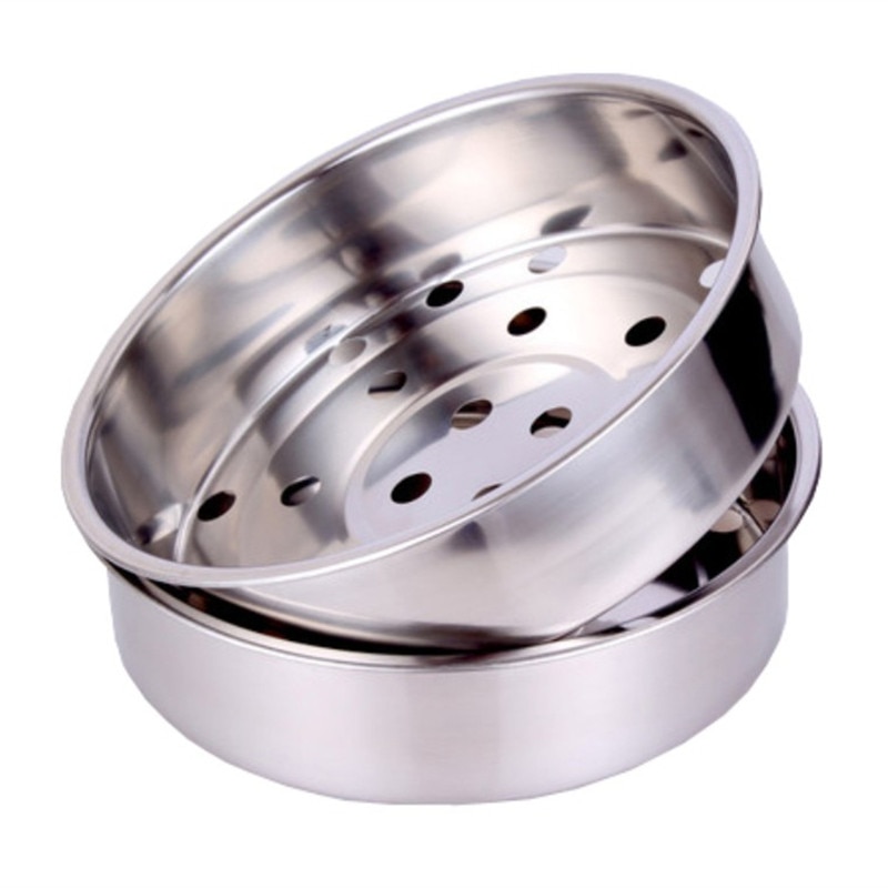 3L 4L 5L Steamed Rice Cooker Rice Cooker Stainless Steel Steamer Steamed Grid Layer Steamer Durable 2PCS