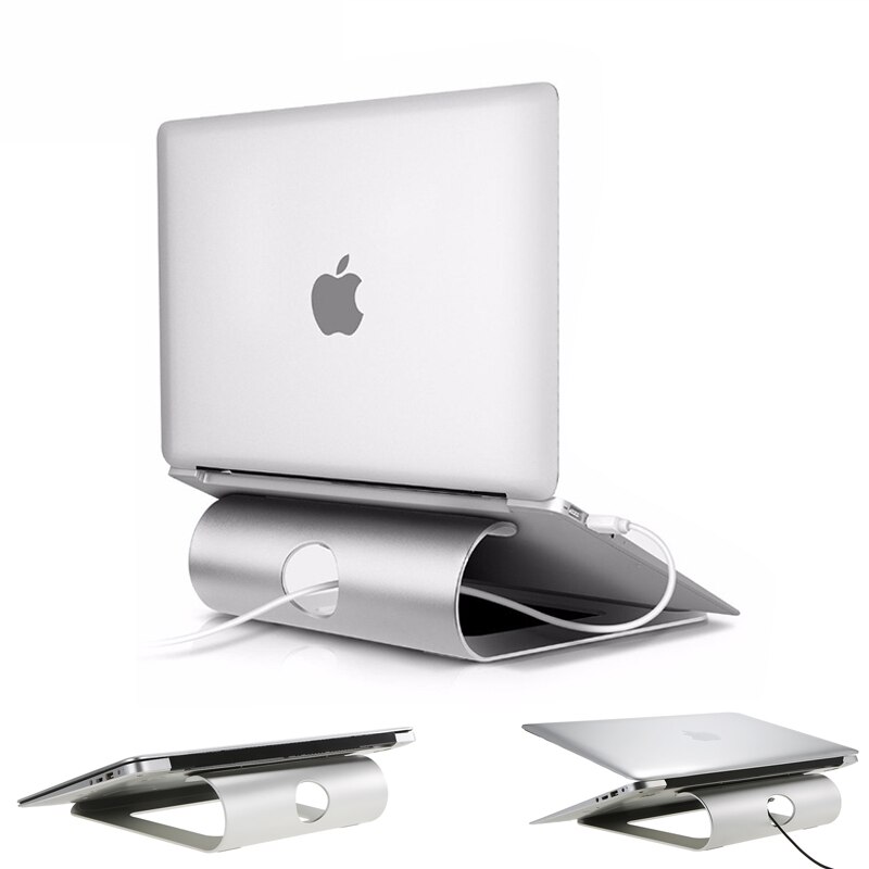 Aluminium Laptop Stand Voor Macbook Air Pro Retina 11 12 13 15 Inch Notebook Laptop Cooling Mount Houder Voor Hp oppervlak Xiaomi