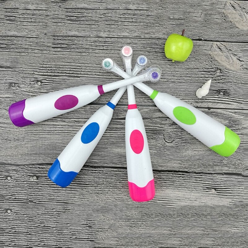 Cepillo de dientes WhiteningRotatingChild electrictoothbrushwith impermeable cabeza de cepillo reemplazar U50F