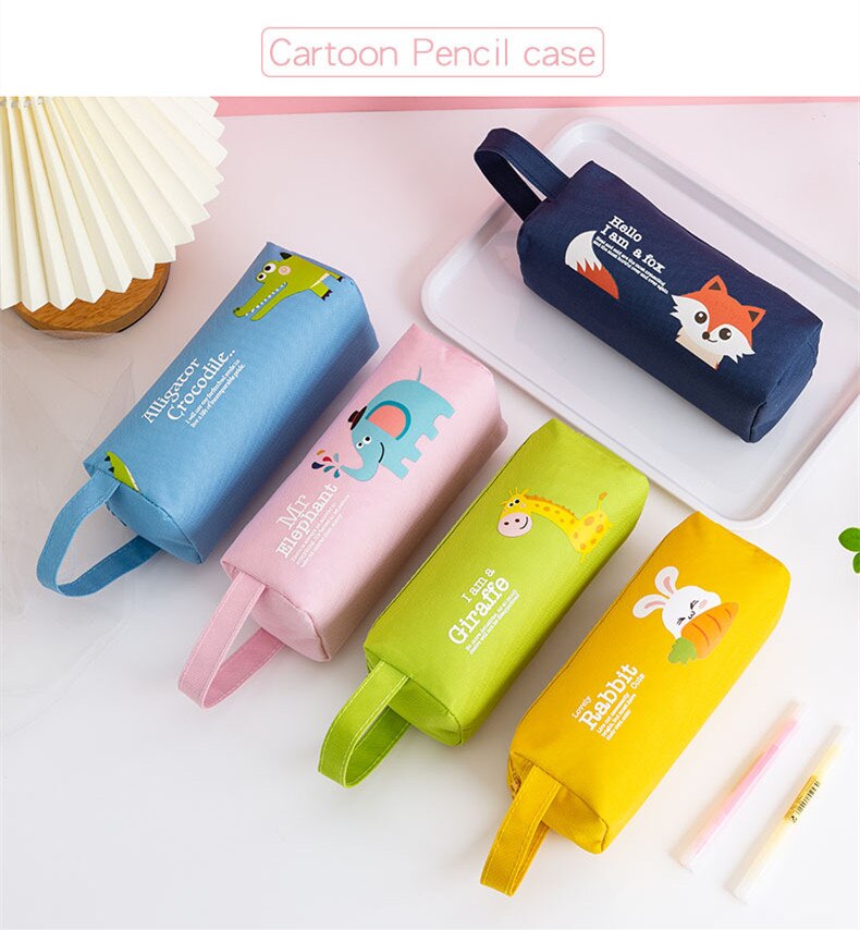 Large Capacity Pencil Case School Students Stationery Pen Storage Bag Supplies Pen Box Pencil Cases Office Stationary Supplies