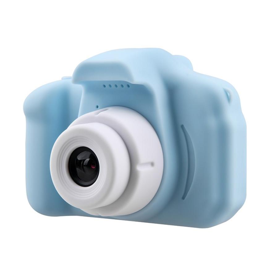 2,0 zoll Mini Digital Kamera HD 1080p Bildschirm freundlicher Kamera Spielzeug draussen Fotografie Requisiten Nette freundlicher Kamera für jungen mädchen: Blau