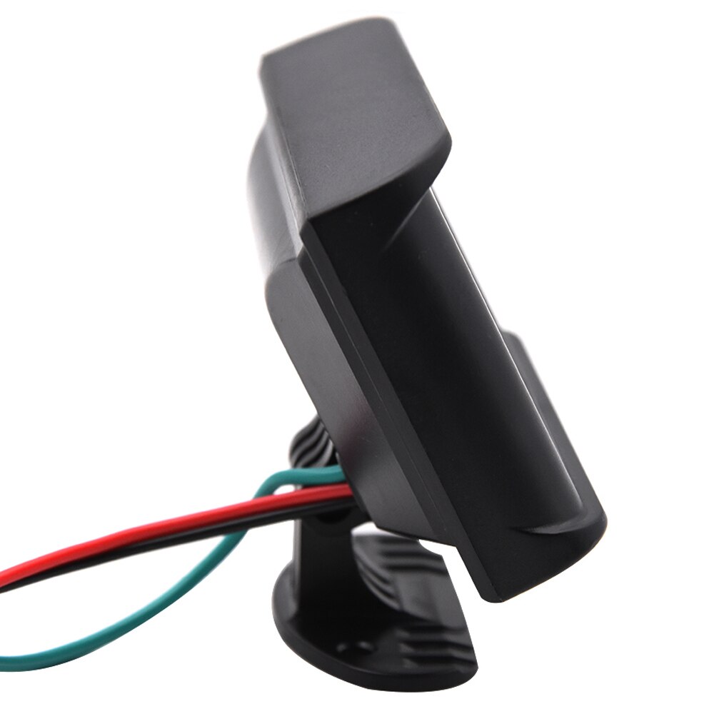 H 2 w 1 LCD samochód cyfrowy budzik wskaźnik paliwa + woltomierz wolt wody 12v/24v uniwersalny cyfrowy poziom paliwa motocykl miernik paliwa części