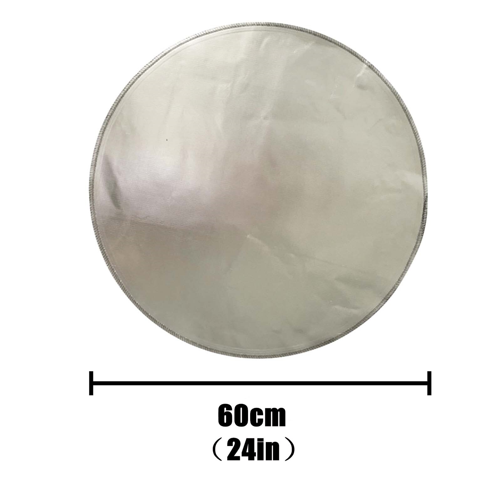 High Temperature Damage To The Floor Round Fireproof Mat fireproof mat and barbecue deck protection mat