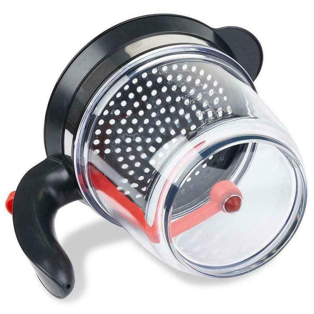 Kitchen Tools Filter Soup Residue Oil Filter Soup Oil Separator With Non-Slip Handle Measuring Cup Kitchen Accessories