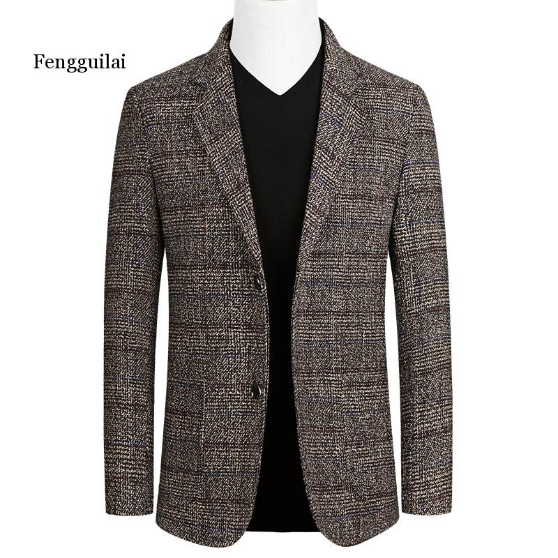 Fengguilai Frühling Herbst Männer Dünne Klage jacke Geschäft lässig Kleidung männer Anzug Zwei farben M-3XL