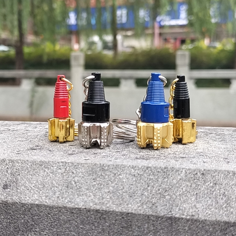 Oilfield Gear Boren Stijl Sleutelhanger Ring Houder Creatieve Metalen Auto Hanger Sleutelhanger Olie Werknemer Souvenir Sieraden