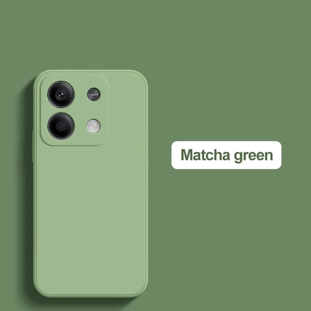 Custodia redmi note 13 pro 4g in silicone liquido morbido tpu quadrato per xiaomi redmi note 13, note 13 pro plus, note 13 pro 4g.: Addominali / Rosa trans-scuro