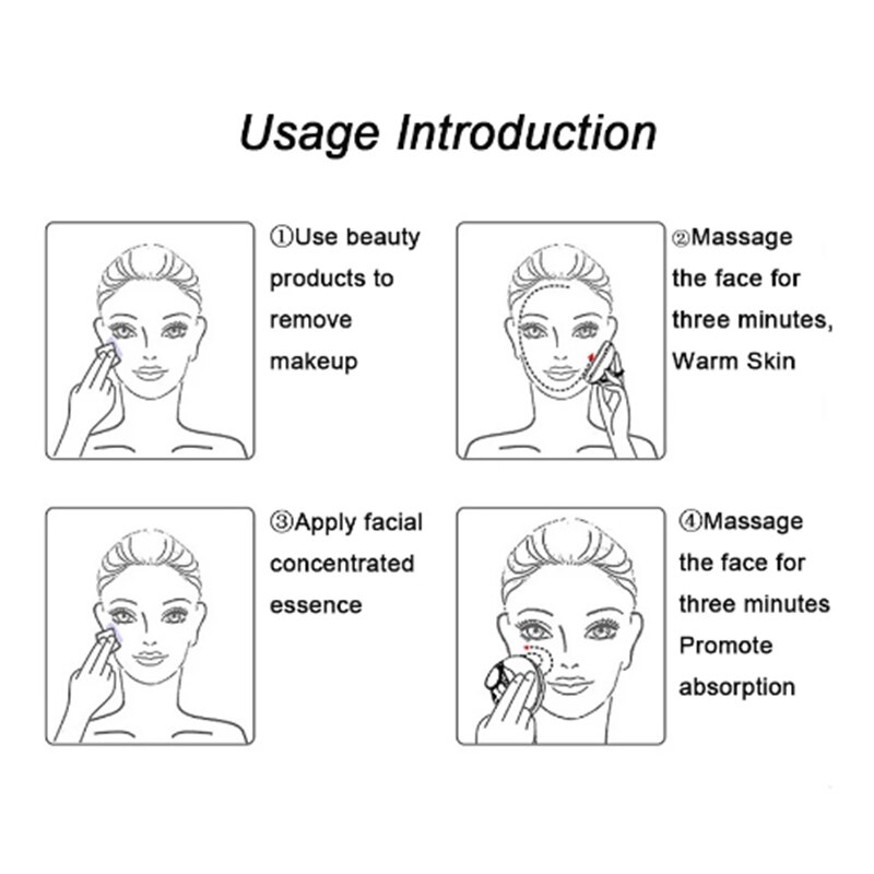 Facial Care Machine Massage for Face Dermabrasion Skin Cleansing Tightening Skin Beauty Devices Face Care