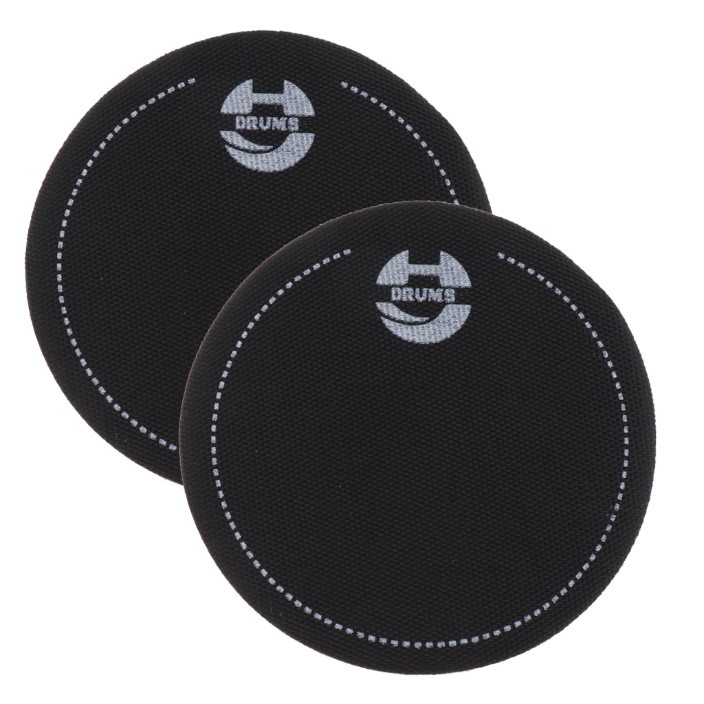 2 Pieces Single Step Bass Drum Patch For Drumheads Kick Pad Spare Parts