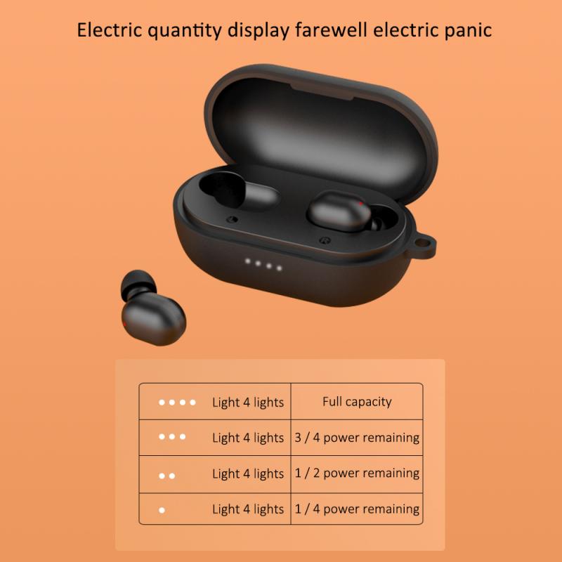Funda de silicona blanda para Haylou GT1 Pro, funda protectora para auriculares inalámbricos con Bluetooth, a prueba de golpes, accesorios para auriculares