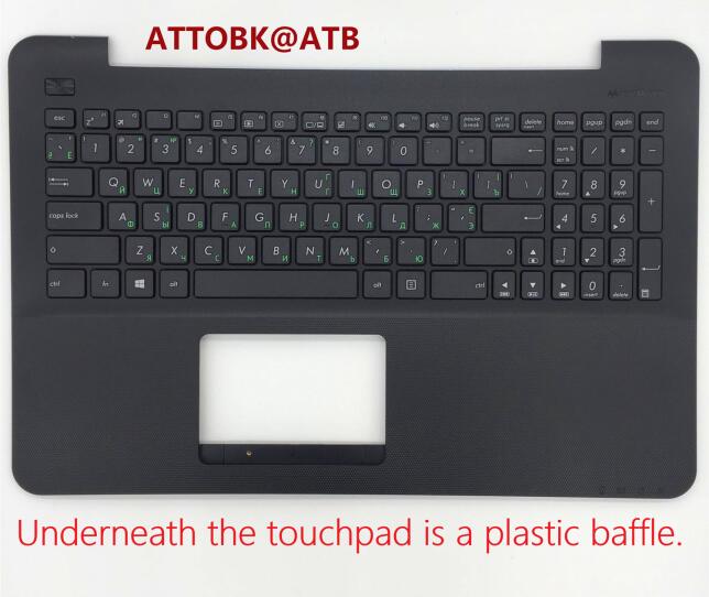 RU standard Laptop keyboard for Asus F555 A555L X555S X555Y A555B A555U A555Q R556L VM510L X555B A555Y X555QG With Shell: Black