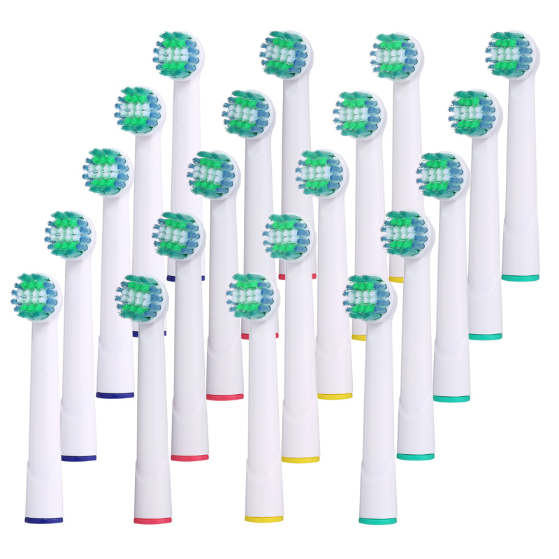 20pcs Vitaliteit Opzetborstels Voor Oral B Elektrische tandenborstels Hoofd Pro Professionele Zorg Gevoelige Schoon Vervanging