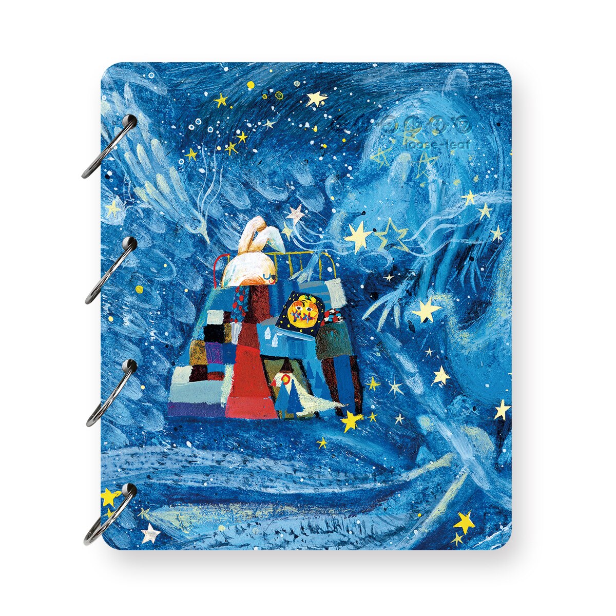 Cute Loose-leaf book illustration hand-painted book illustration book graffiti: 03