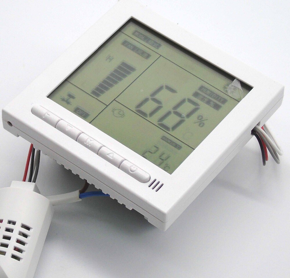 Home textile intelligent temperature and humidity controller with Independent control separate