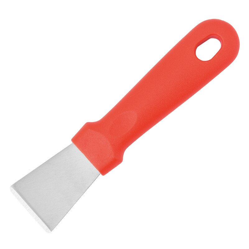 Refrigerator Deicer Shovel Multifunction Household Defrosting Cleaning Gadget Ice Defrost Removing Scraper Kitchen Tools: Red straight