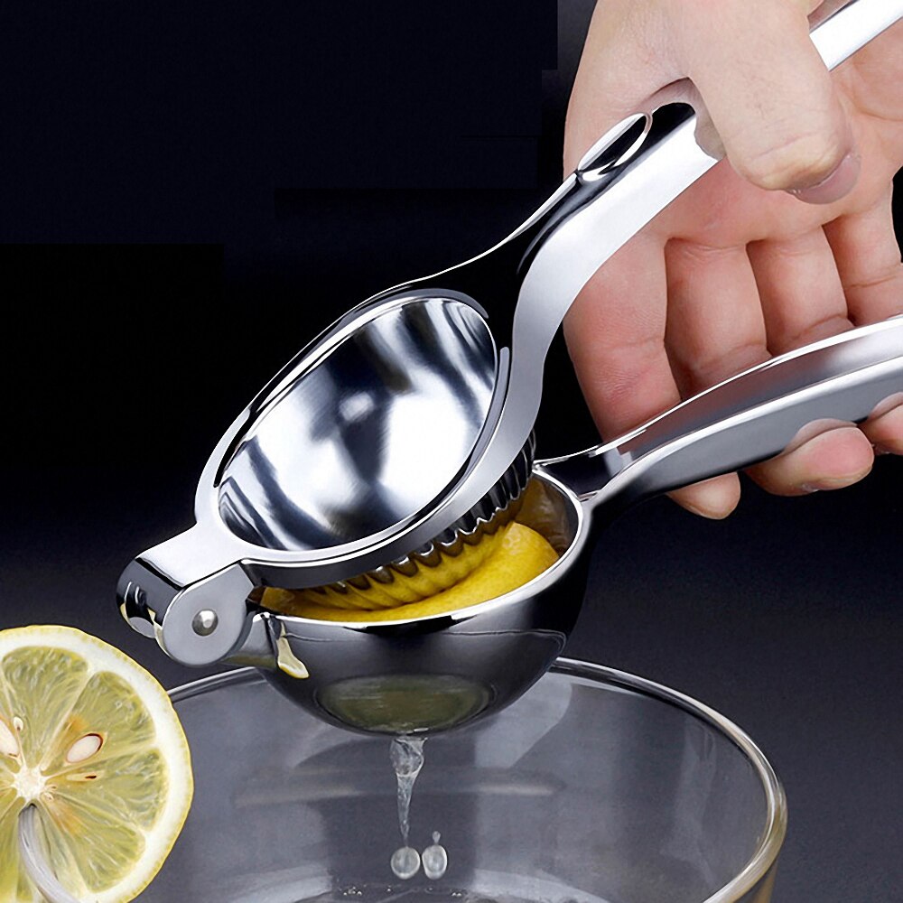 Household Manual Fruit Lemon Juicer Citrus Orange Hand Squeezer Press Machine Stainless Steel Multifunction Kitchen Tools
