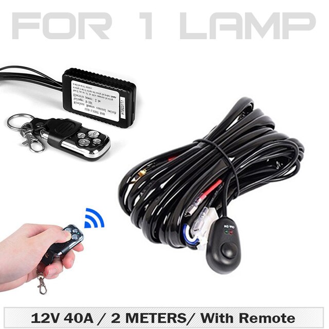 Ultra Slim led bar 7'' 13'' 20 inch Dual Row LED Light Bar combo Beam For 4X4 ATV Off Road car Driving Lights barra led 12V 24V: Wire and Remote Only