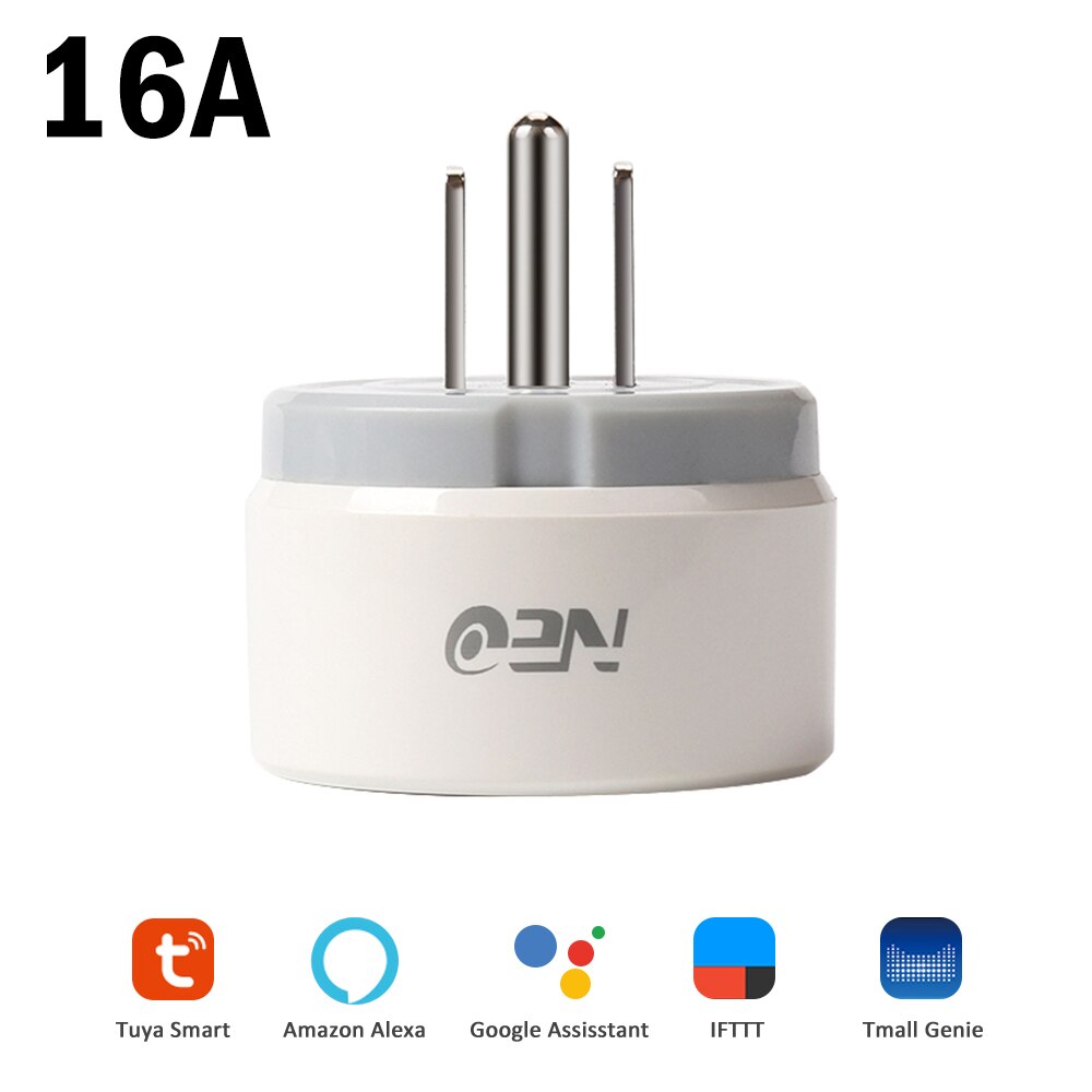 Neo fr eu us uk smart plug coolcam wifi fjernkontroll plugg trådløs fr plug socket adapter fungerer med alexa google home ifttt: Us plug 16a