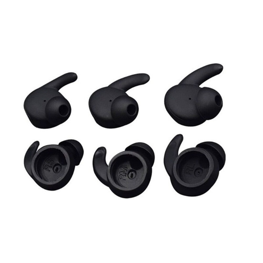 Oordopjes Tips Siliconen Cover Oordopjes Voor Huawei Honor Xsport AM61 Bluetooth Headset Oortelefoon Cover Ear Haak Duurzaam: 3 Pairs