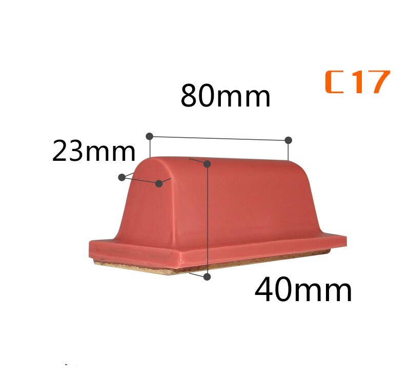 Serie C de cabezales de goma para serigrafía, Material de impresión DIY, de , muchos tamaños para elegir: C17