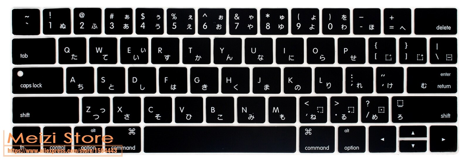 Giapponese Giappone lingua Della Tastiera Della Copertura Della Protezione per il Nuovo Macbook pro 13 15 con tocco sbarra 2016 2017 noi/Universale inserire: US enter